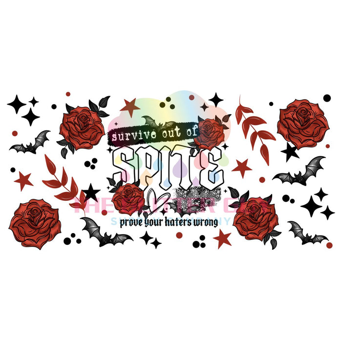 Libbey Can Wrap 16oz -  Ink Transfers | Survive Out Of Spite