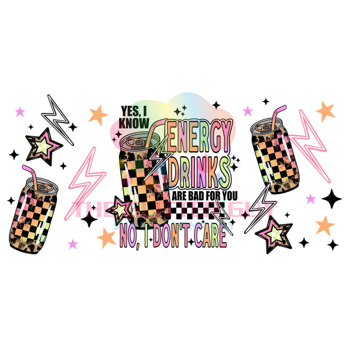 Libbey Can Wrap 16oz -  Ink Transfers | Energy Drinks