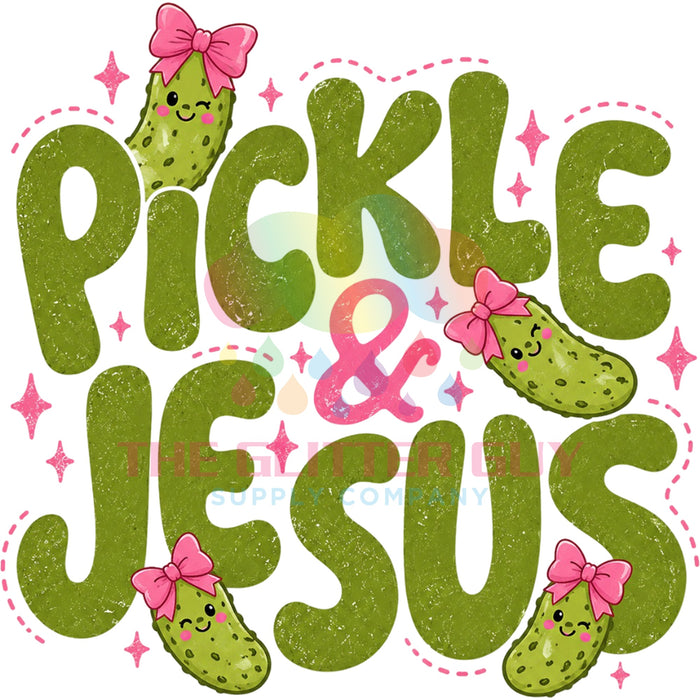 Printed Decal - Pickle And Jesus #235