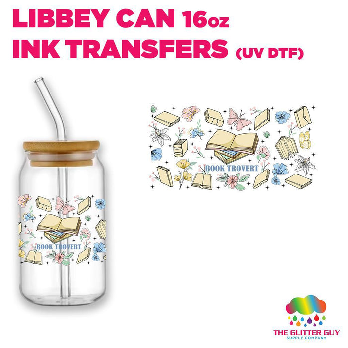 Libbey Can Wrap 16oz - Ink Transfers | Booktrovert