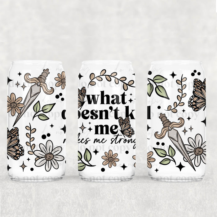 Libbey Can Wrap 16oz -  UV DTF Ink Transfers | What Doesn't Kill Me