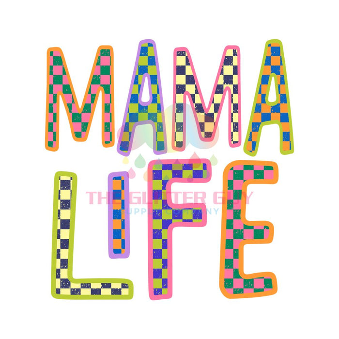 Printed Decal - Mama Life