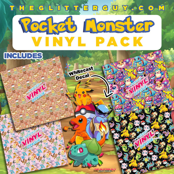 Printed Vinyl - Pocket Monster Vinyl Pack