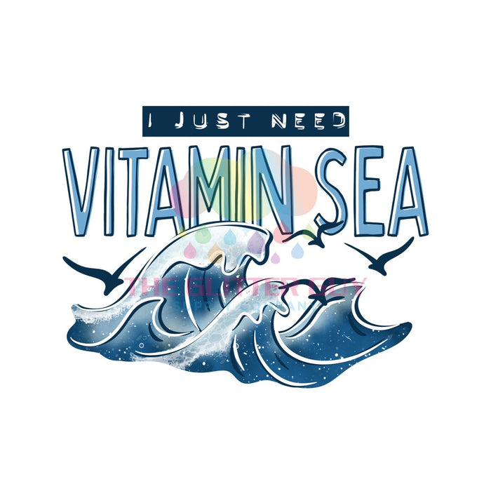 Printed Decal - Vitamin Sea