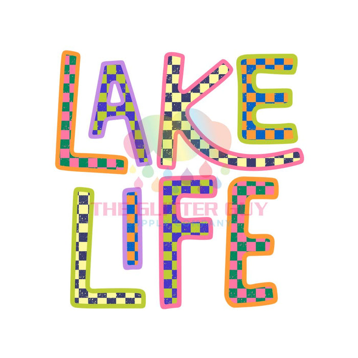 Printed Decal - Lake Life