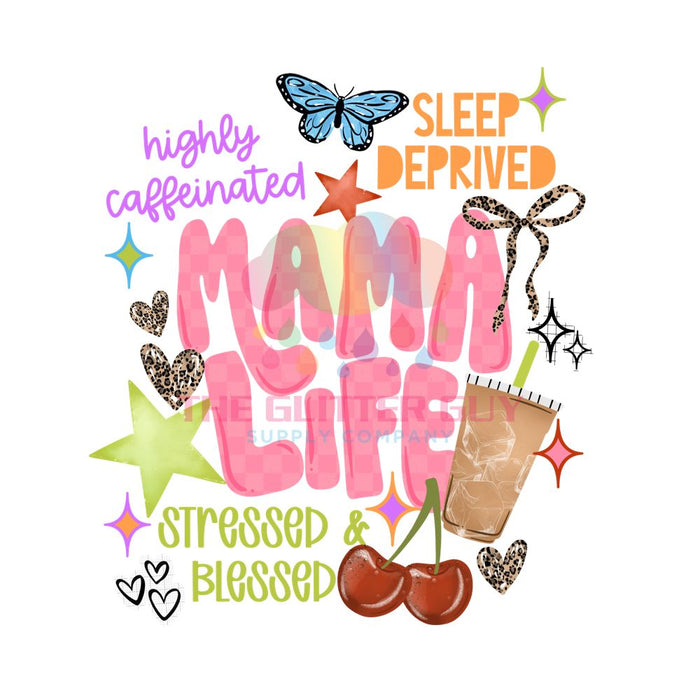 Printed Decal - Mama Life