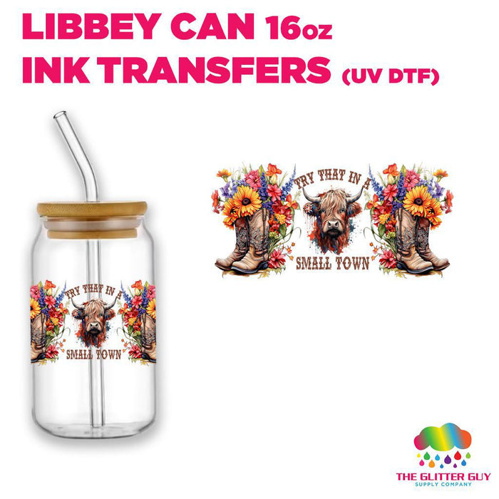 Libbey Can Wrap 16oz -  Ink Transfers | Try That