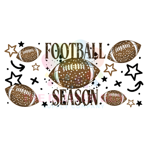 Libbey Wrap - Polka Dot Football 281