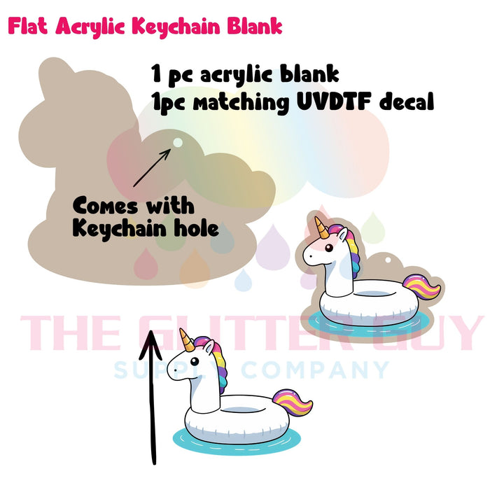 Acrylic Blank & Keychain Kit - Uni Float