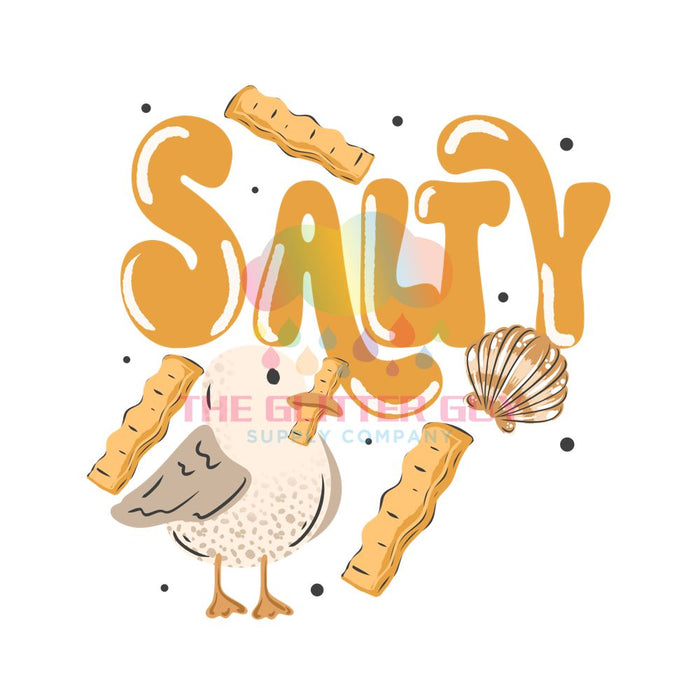 Printed Decal - Salty Seagull