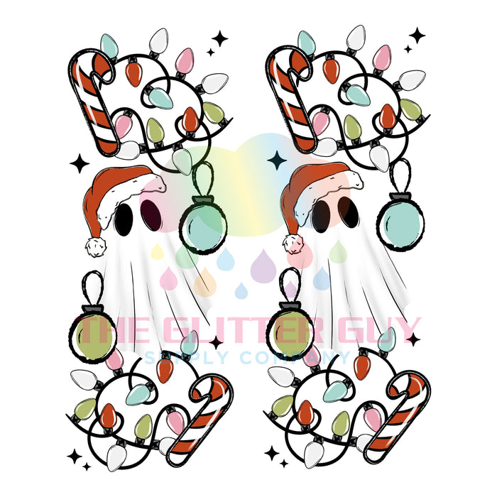 Printed Decal - Christmas Ghostie Asset
