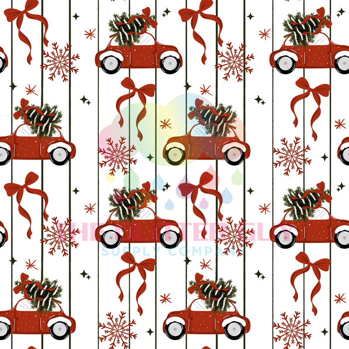 Printed Vinyl - Tis The Season Car