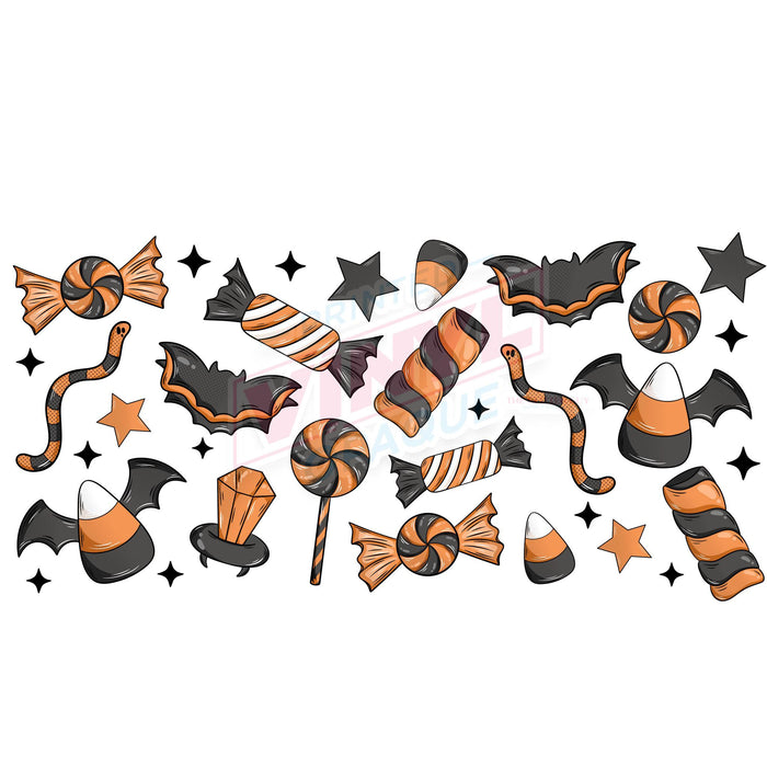 Libbey Can Wrap 16oz -  Ink Transfers | Halloween Candy