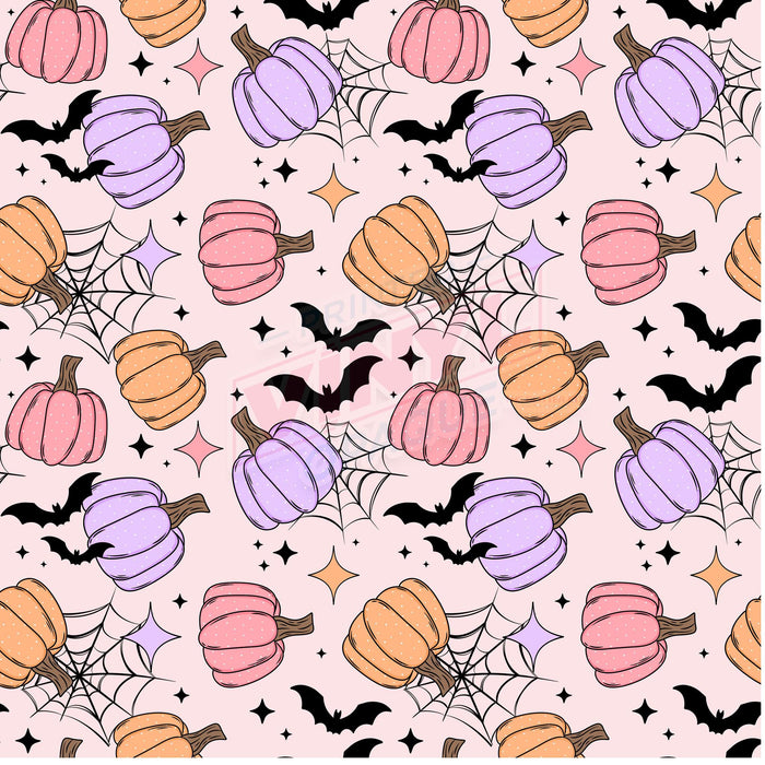 Printed Vinyl - Spooky Pastel Pumpkins