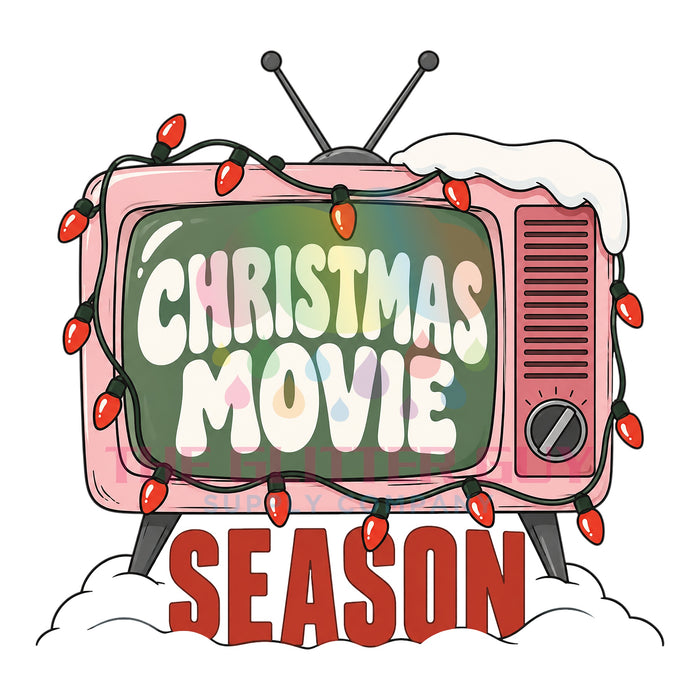 Printed Decal - Retro Movie Season