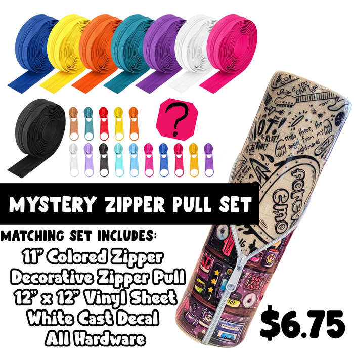 Mystery Zipper Pull Project Kit