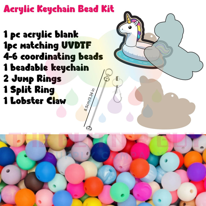 Acrylic Blank & Keychain Kit - Uni Float