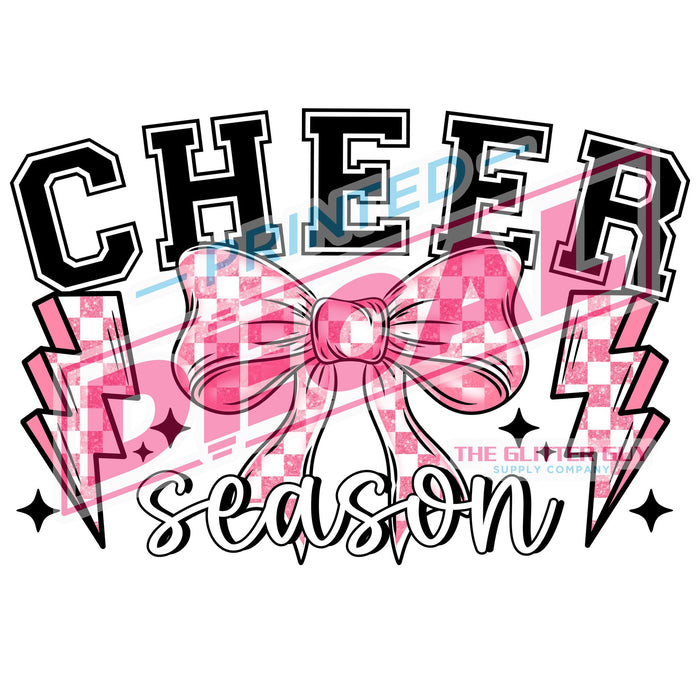 Printed Decal - Cheer Season