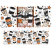 40 oz Tumbler Wrap - UVDTF Ink Transfers - Adulting Is Boo Sheet | UVDTF from The Glitter Guy