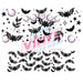 40 oz Tumbler Wrap - UVDTF Ink Transfers - Bats & Moons | UVDTF from The Glitter Guy