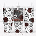 40 oz Tumbler Wrap - UVDTF Ink Transfers - Books With Warning Labels | UVDTF from The Glitter Guy