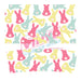 40 oz Tumbler Wrap - UVDTF Ink Transfers - Bunnies | UVDTF from The Glitter Guy
