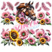 40 oz Tumbler Wrap - UVDTF Ink Transfers - Cowgirl | UVDTF from The Glitter Guy