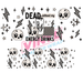 40 oz Tumbler Wrap - UVDTF Ink Transfers - Dead Without Energy Drinks | UVDTF from The Glitter Guy