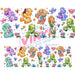 40 oz Tumbler Wrap - UVDTF Ink Transfers - Easter Bears | UVDTF from The Glitter Guy