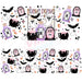 40 oz Tumbler Wrap - UVDTF Ink Transfers - Hocus Pocus Pastel | UVDTF from The Glitter Guy