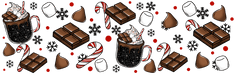40 oz Tumbler Wrap - UVDTF Ink Transfers - Hot Chocolate Weather | UVDTF from The Glitter Guy