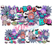 40 oz Tumbler Wrap - UVDTF Ink Transfers - LaBooBoo | UVDTF from The Glitter Guy