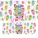 40 oz Tumbler Wrap - UVDTF Ink Transfers - Monster Pals Car | UVDTF from The Glitter Guy