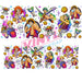 40 oz Tumbler Wrap - UVDTF Ink Transfers - Straw Hats | UVDTF from The Glitter Guy