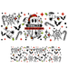 40 oz Tumbler Wrap - UVDTF Ink Transfers - Summoning Christmas | UVDTF from The Glitter Guy
