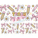 40 oz Tumbler Wrap - UVDTF Ink Transfers - Teach | UVDTF from The Glitter Guy