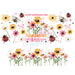 40 oz Tumbler Wrap - UVDTF Ink Transfers - Wild Flower | UVDTF from The Glitter Guy