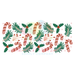 Libbey Wrap - Candy Canes & Pine 406