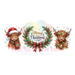 Libbey Wrap - Highland Wreath 416