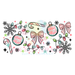 Libbey Wrap - Pink Holly Jolly Ornaments 425