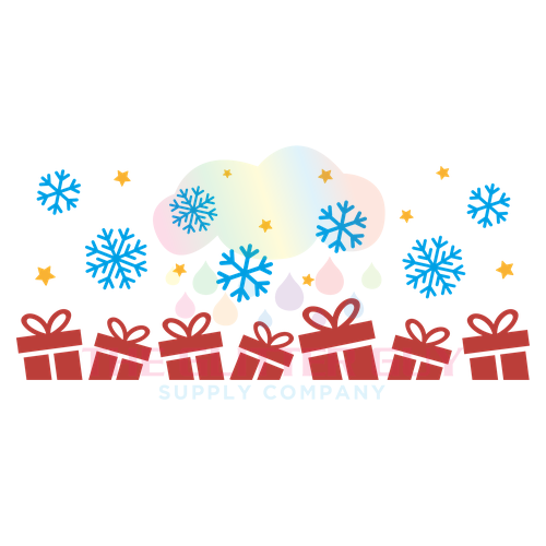 Libbey Wrap - Snowflake Presents 429
