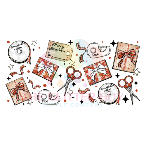 Libbey Wrap - Wrapping Paper Collage 431