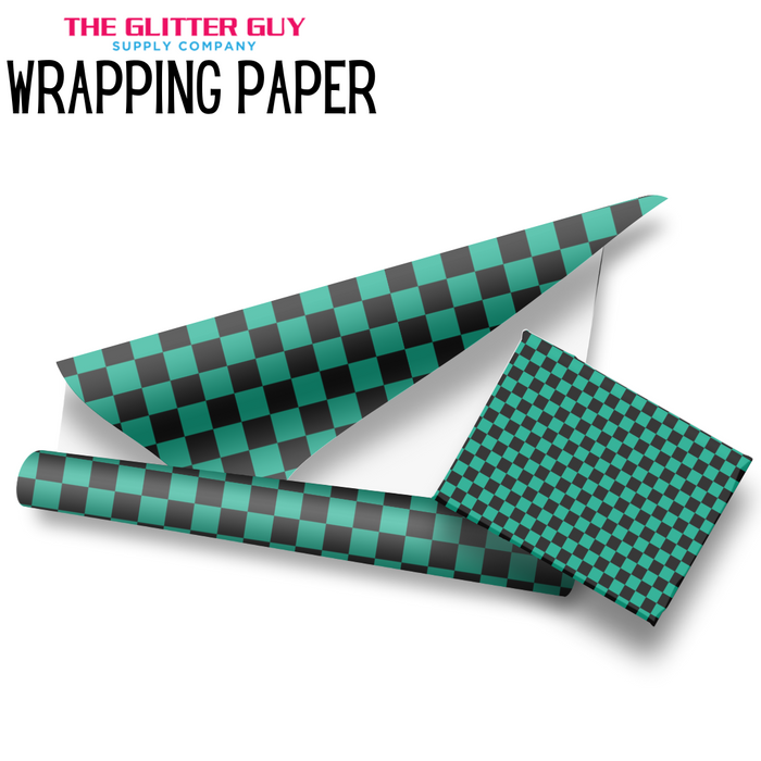 Wrapping Paper - Demon Slayer Checker