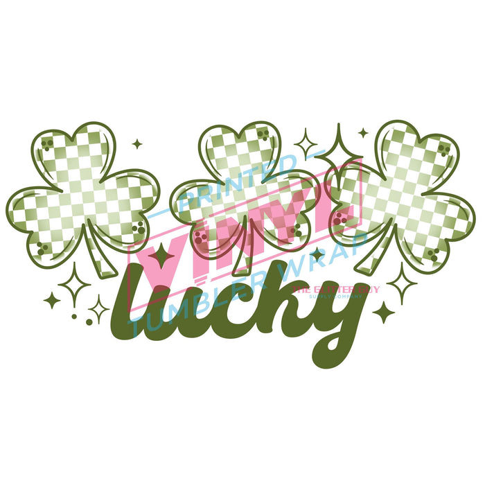 Printed Decal -  Lucky