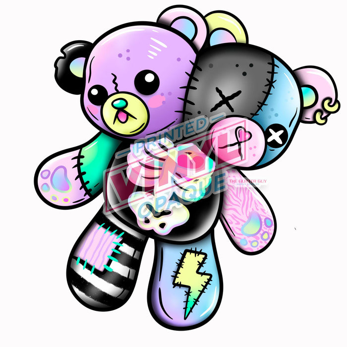 Printed Decal - Teddy Scare