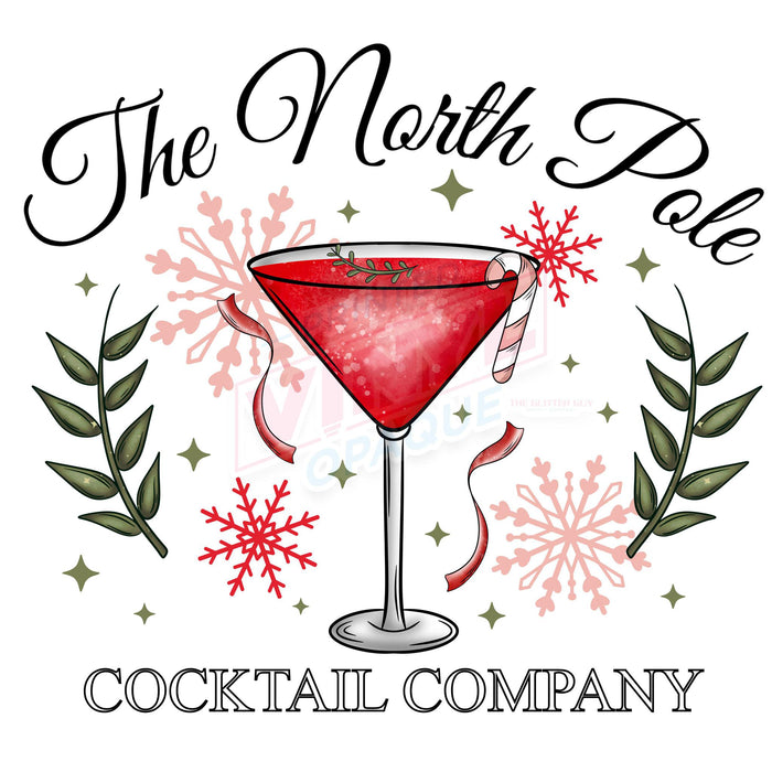 Printed Decal - North Pole Cocktail