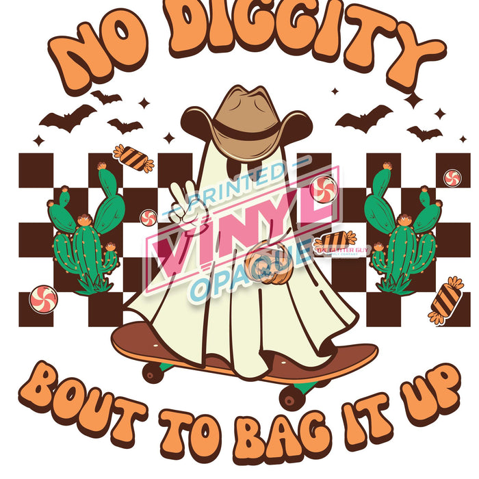 Printed Decal - No Diggity Western