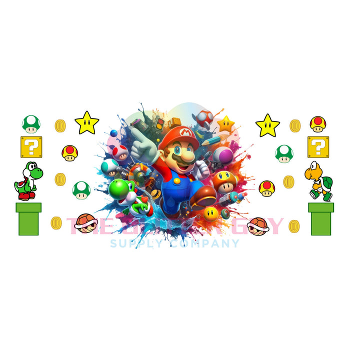 Libbey Can Wrap 16oz -  Ink Transfers | 8-Bit Energy