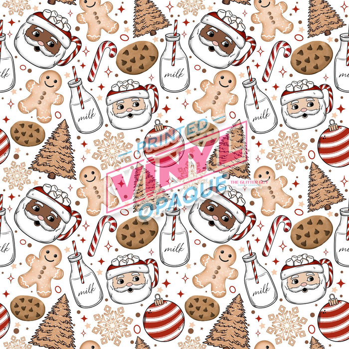 Printed Vinyl - Santa's Cookies