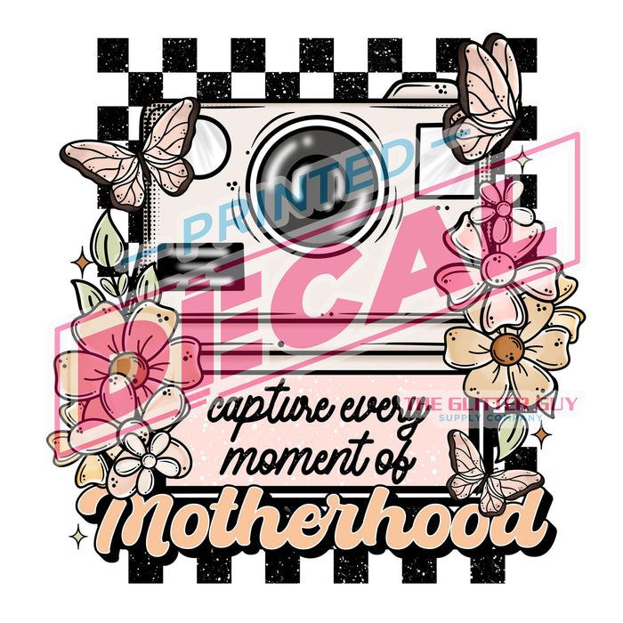 Printed Decal - Capture Motherhood